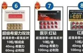 印度双效片分类详解：哪款双效片更适合你的需求？成分功